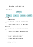 【运营方案】电子商务(前期)运营方案教程.doc