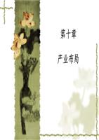 第十章 产业布局与政策.ppt