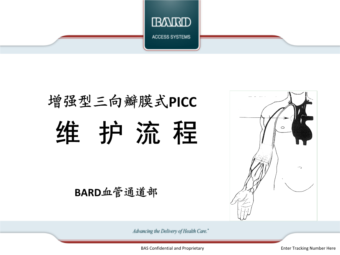三向瓣膜picc维护流程.课件.pptx