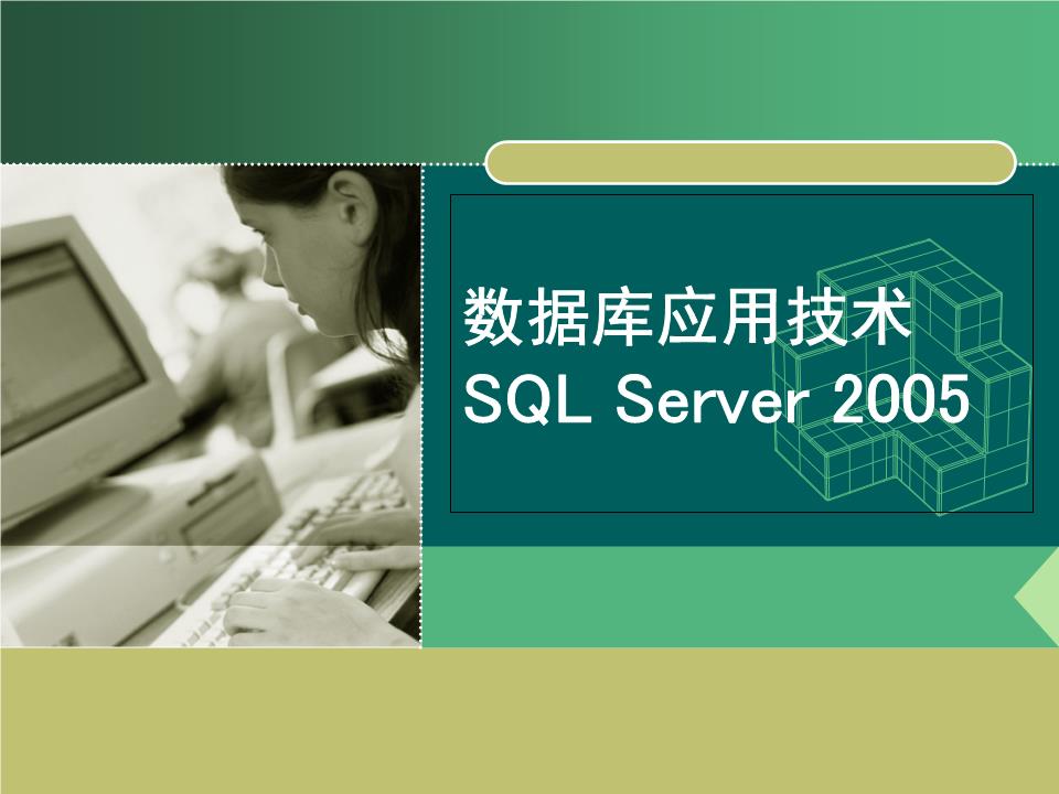 数据库应用技术SQLServer5.ppt
