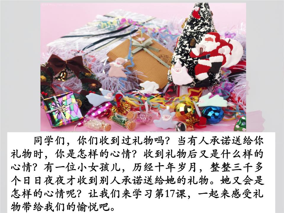 17十年后的礼物重点.ppt