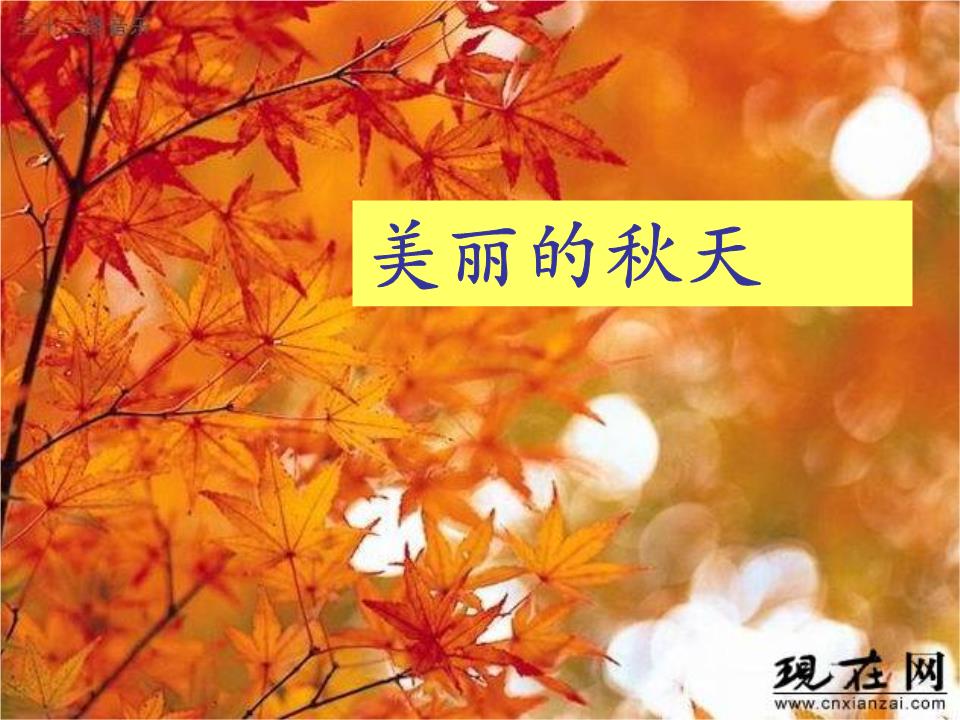 秋天的景色作文剖析.ppt