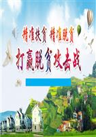 精准扶贫精准脱贫打赢脱贫攻坚战课件模板.pptx