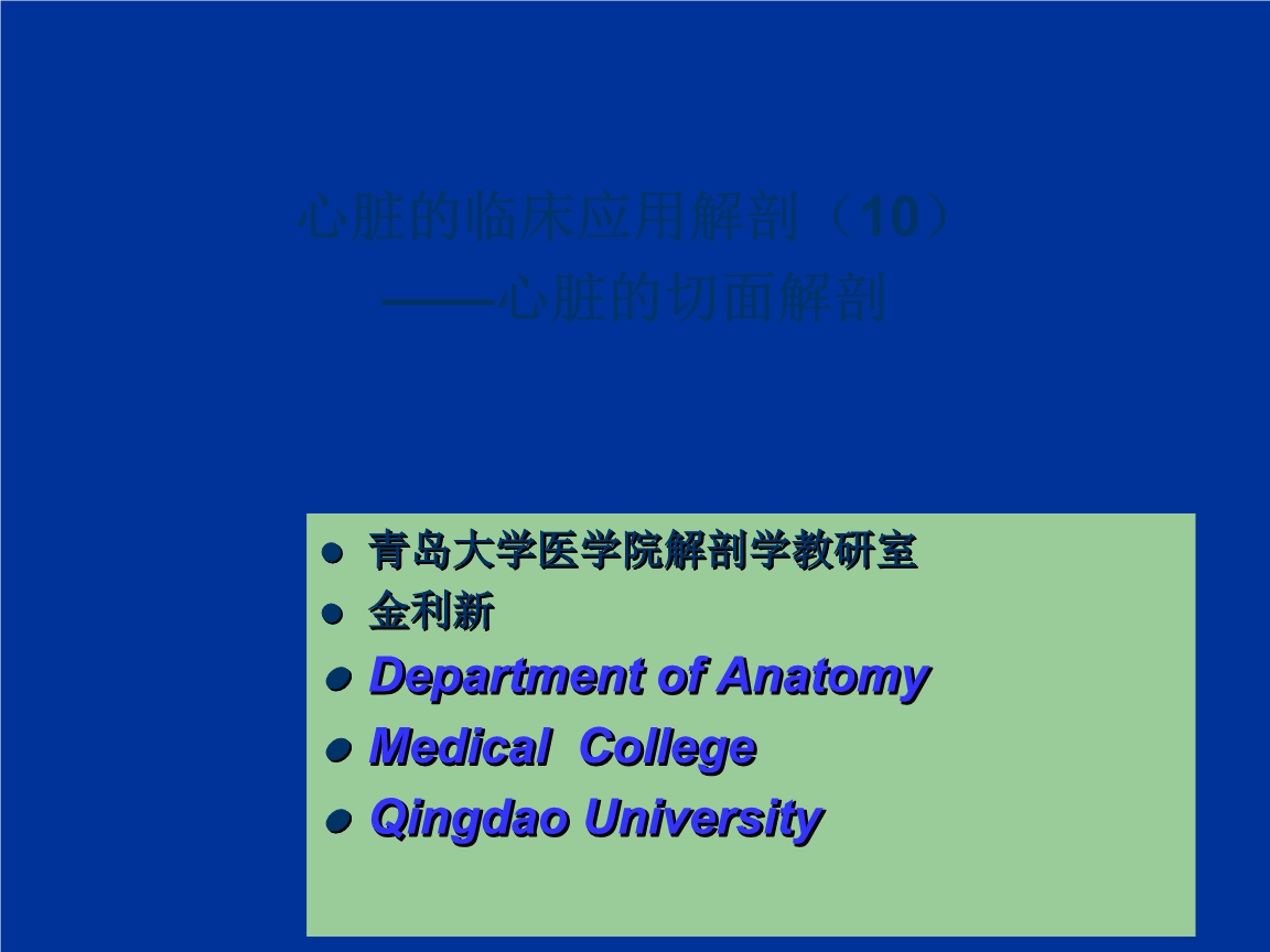 超声心动图切面资料.ppt