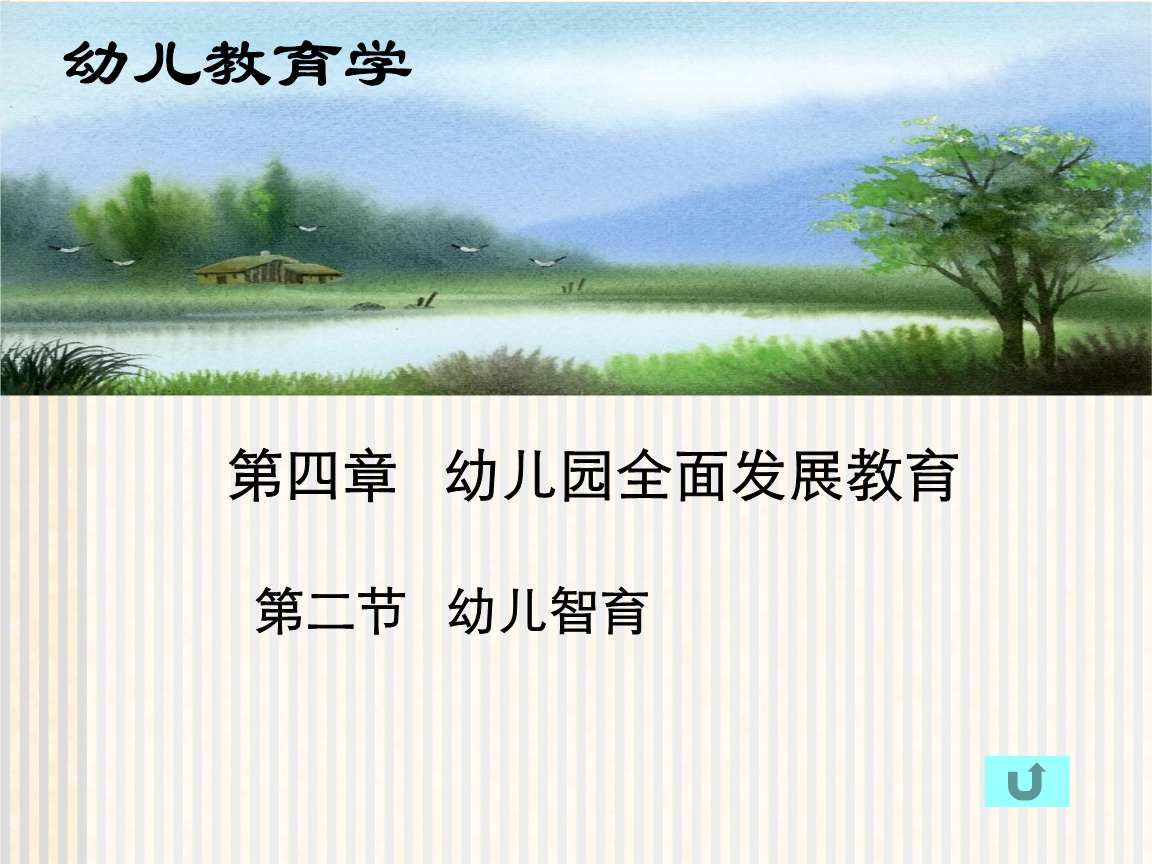 幼儿的智育资料.ppt