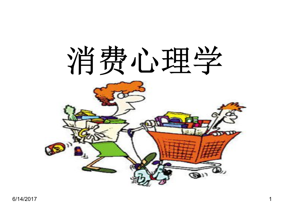 项目一 消费心理学概述.ppt 20页