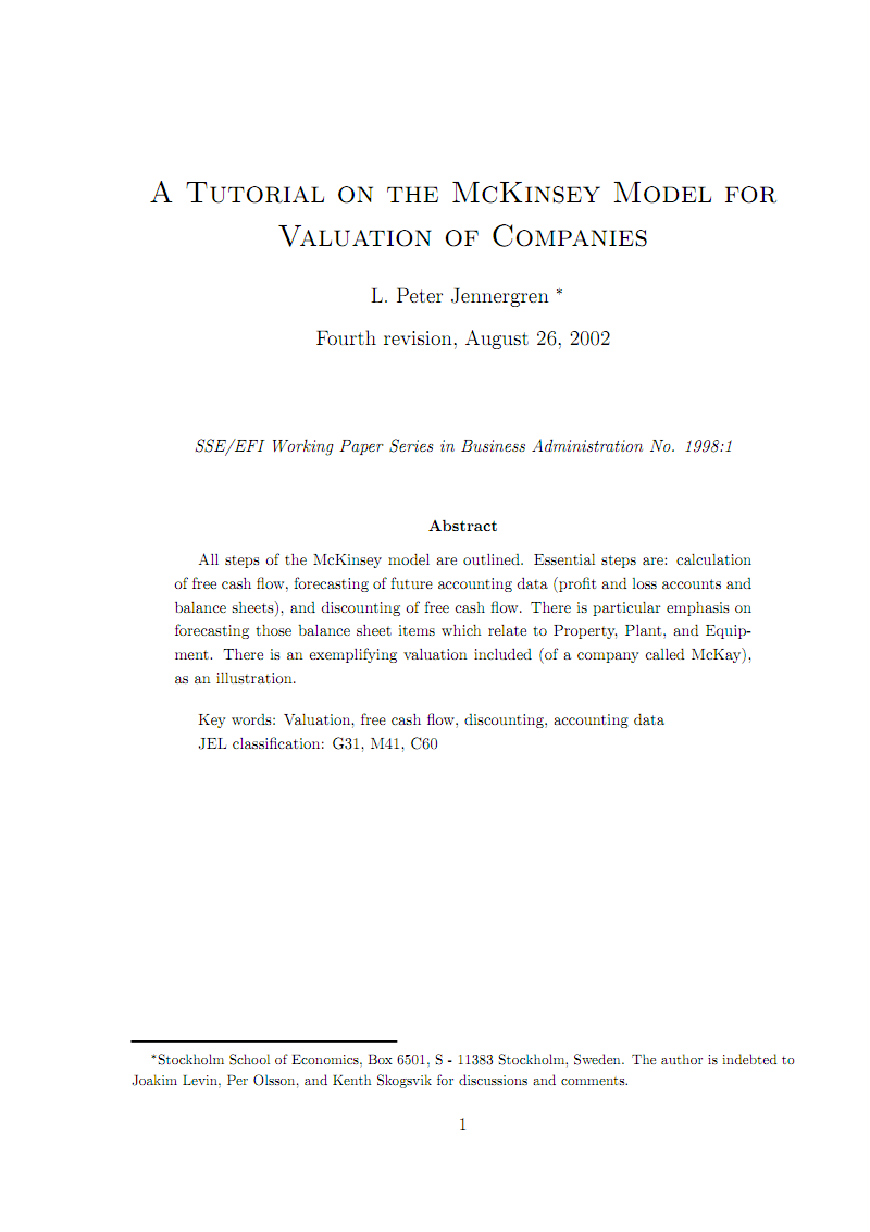 《麦肯锡公司价值评估方法详解和案例》.pdf